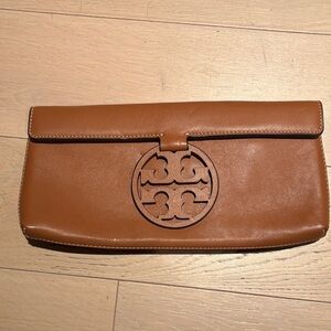 Tory Burch Tan Clutch